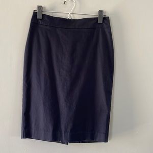 Ann Taylor Navy Pencil Skirt